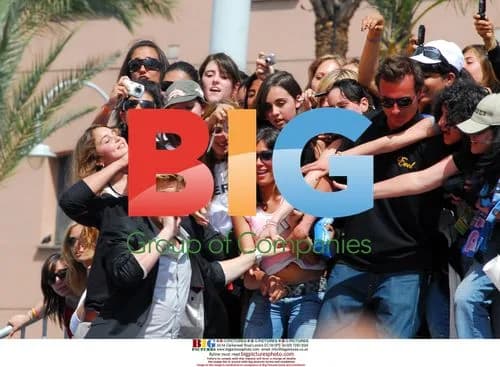 Duncan James arrives in Genoa by boat for MTV TRL