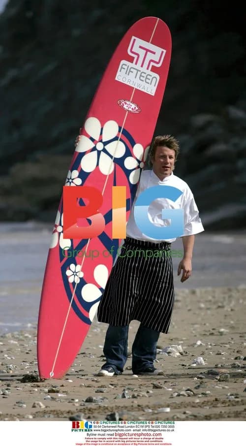 Jamie Oliver at 15 Restaurant Photocall