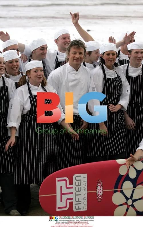 Jamie Oliver at 15 Restaurant Photocall