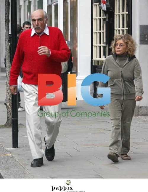 Sean Connery and Wife Micheline Stroll in London