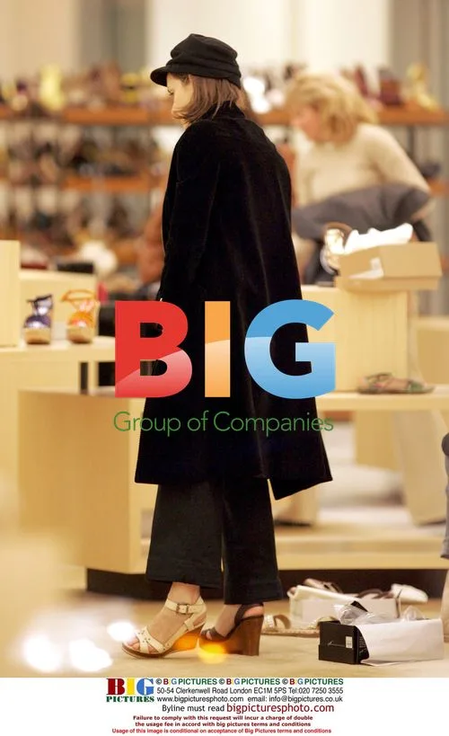 Winona Ryder shopping in Beverly Hills