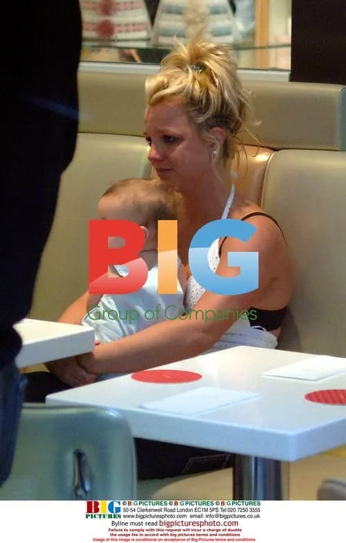 Britney Spears Shops at FAO Schwarz