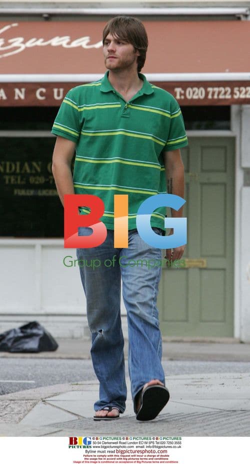 Bryan McFadden Placing Bet in Primrose Hill