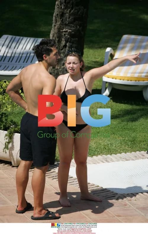 Charlotte Church and Gavin Henson on holiday in Spain