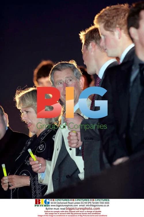 Prince Charles and Family at Princes Trust Concert