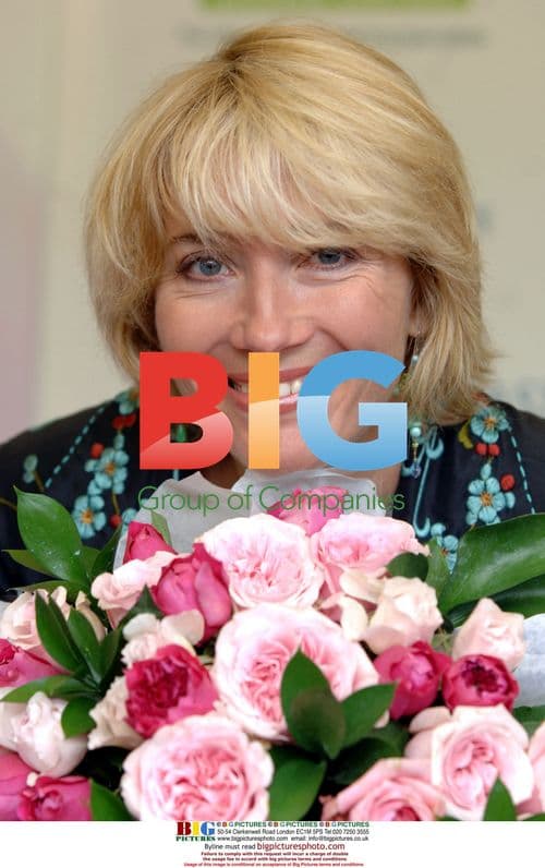 Emma Thompson at Chelsea Flower Show
