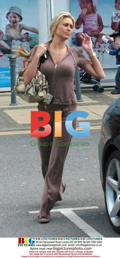 Alex Curran buys baby items at Mothercare