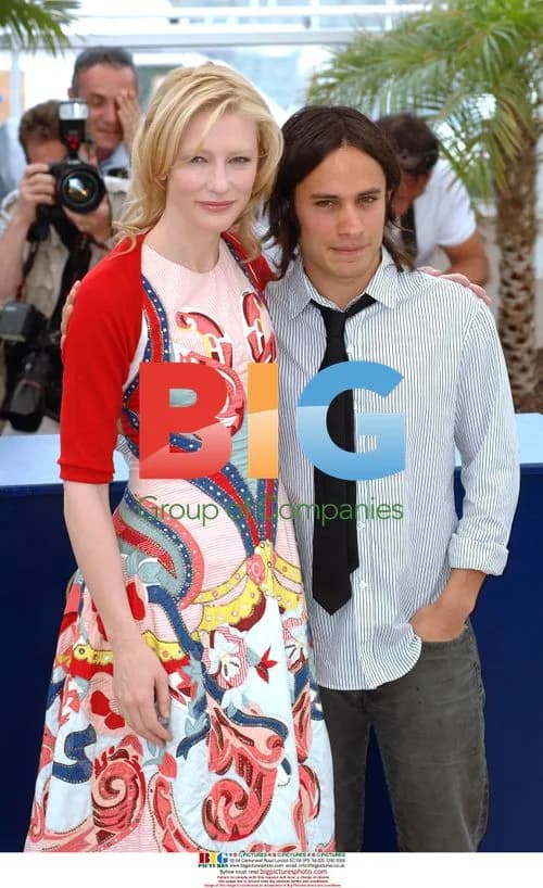 Cate Blanchett and Gael Garca Bernal at Cannes 2006