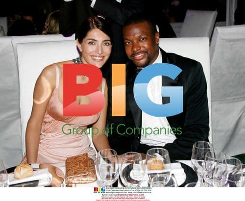 Chris Rock and Catherina Murino at De Grisogono Party