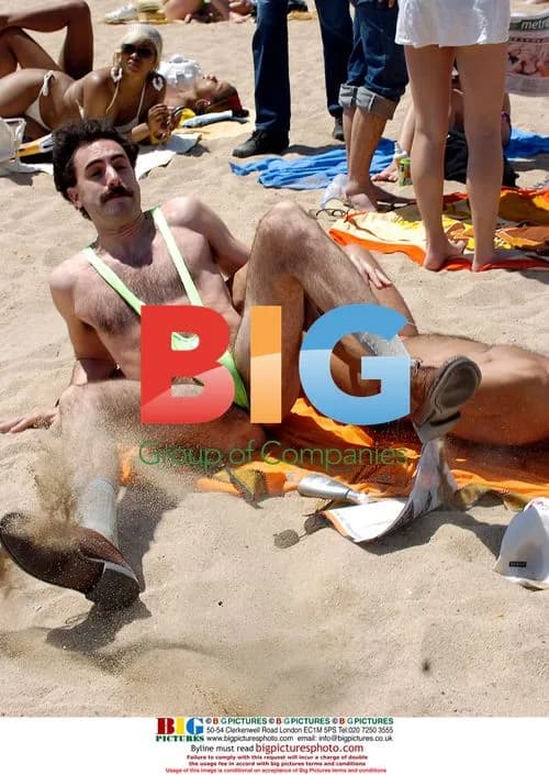 Sacha Baron Cohen as Borat in Cannes