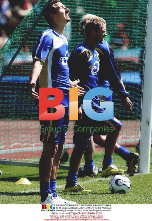 Zlatan Ibrahimovic with Swedish soccer team