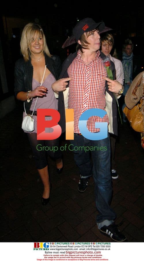 Danny from McFLY at Movida nightclub