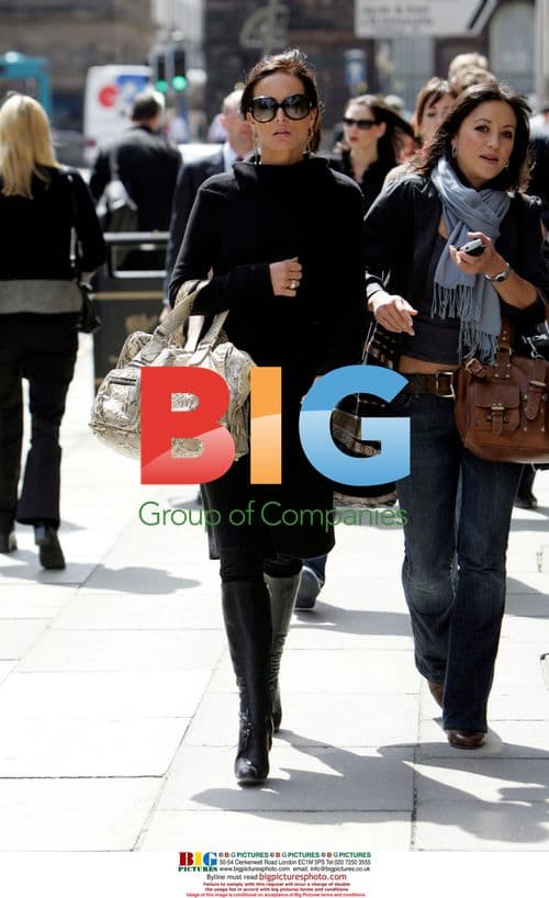 Model Sophie Anderton in Liverpool