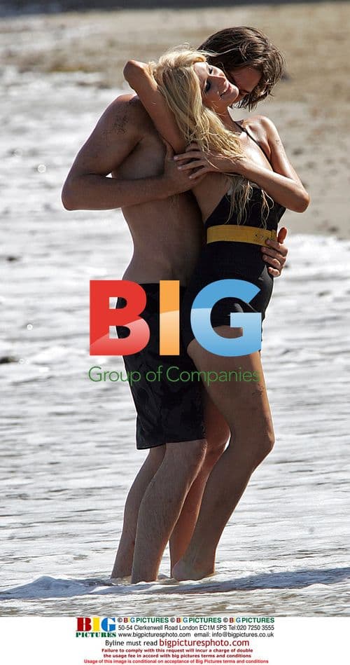 Paris Hilton shoots music video in Malibu