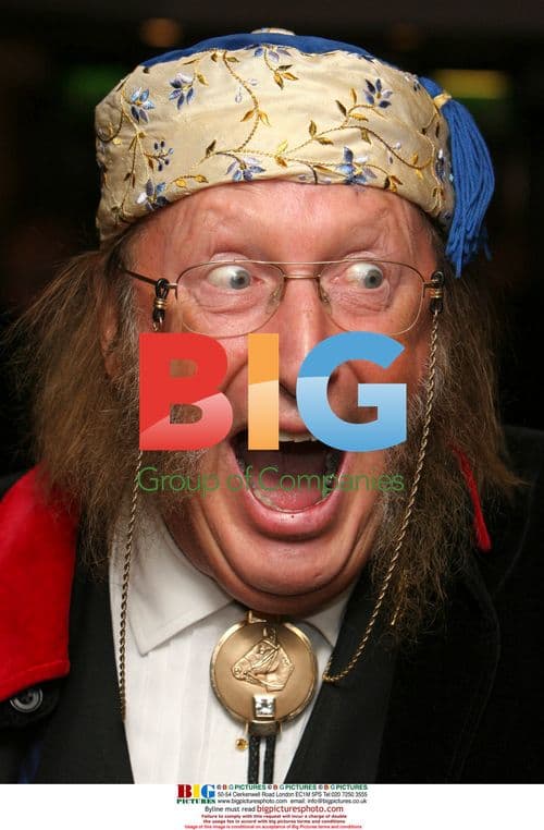 John McCririck at Soccer Legends Dinner