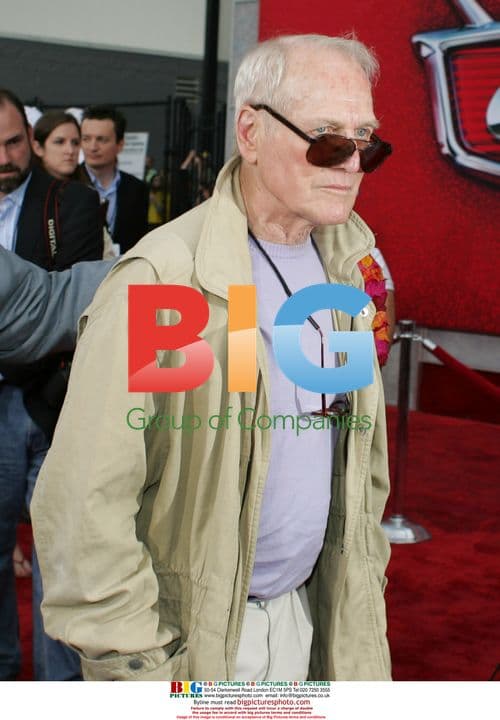 Paul Newman at 'Cars' Premiere