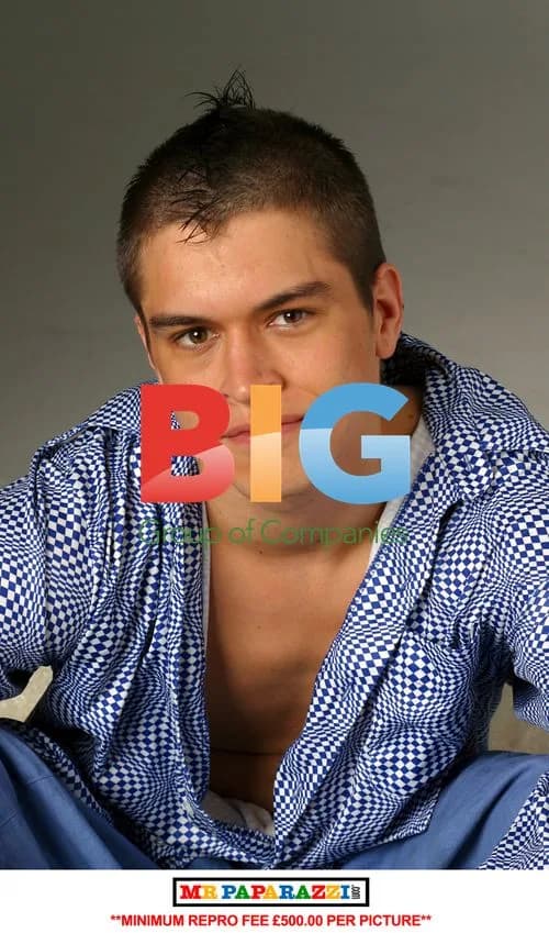 Pete Bennett poses for photos before Big Brother