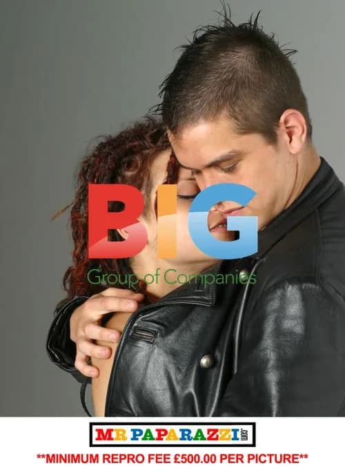 Big Brother 7 Housemate Pete Bennett and Ex Gil at Photoshoot