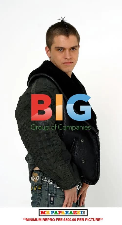 Big Brother's Pete Bennett during photoshoot