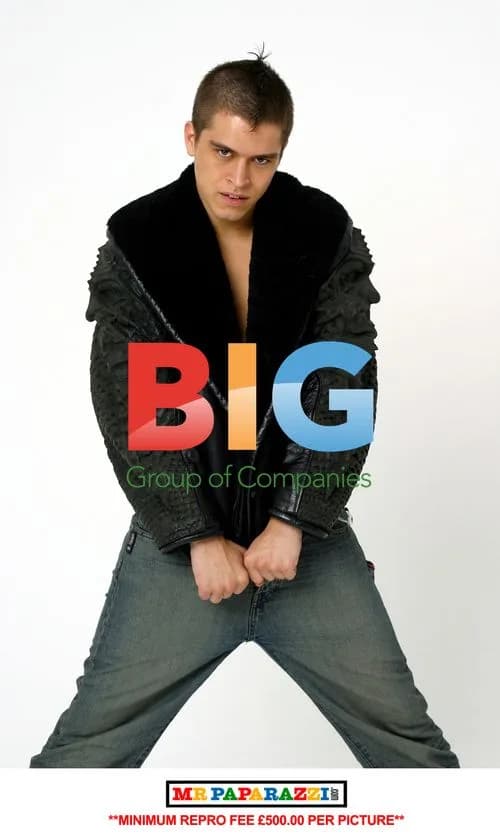 Big Brother Housemate Pete Bennett Photoshoot