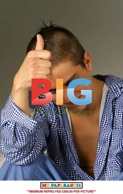 Big Brother's Pete Bennett at Brighton Photoshoot