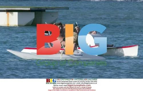 Liam Gallagher and Nicola Appleton on Caribbean vacation
