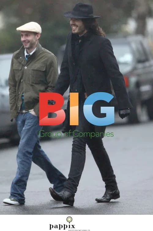 Russell Brand in north London