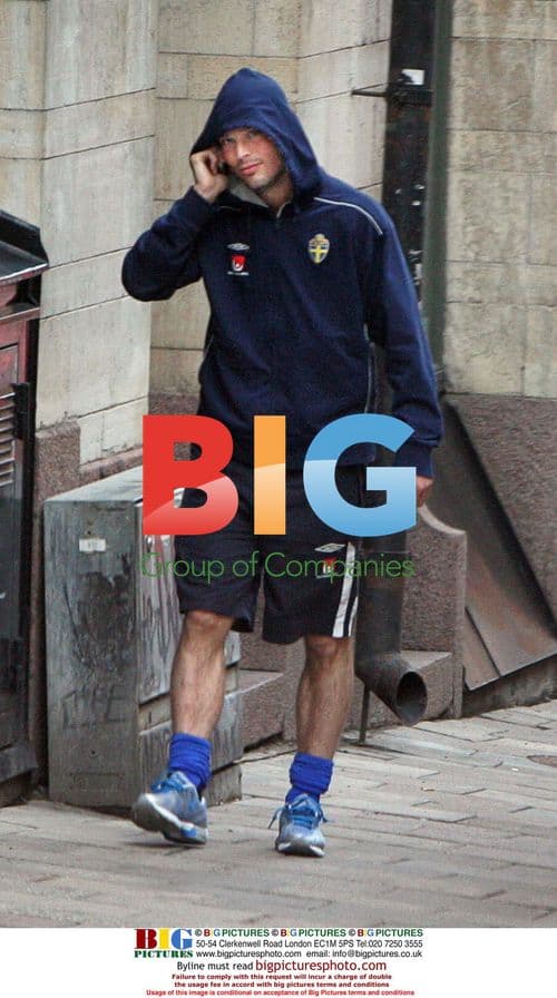Fredrik Ljungberg Seen After Gym Rehab in Stockholm