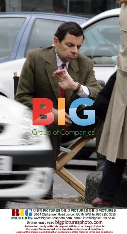 Rowan Atkinson Films 'Mr Bean' in Paris