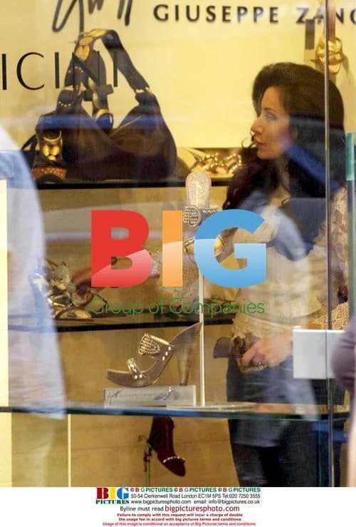 Nancy Dell'Olio Shopping in Rome