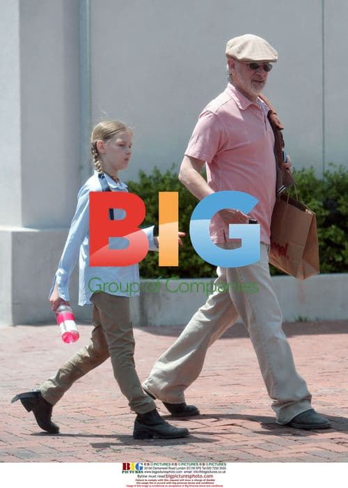 Steven Spielberg and daughter Destry Allyn shopping