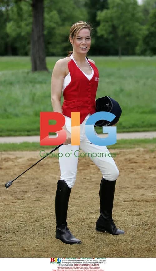 Tara Palmer Tomkinson at Petplan Equine National Riding Festival