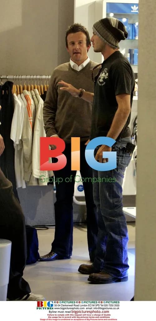 David Beckham Shopping at Adidas in Manchester