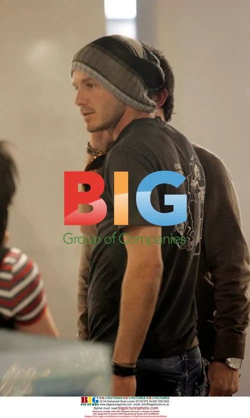 David Beckham shopping at Adidas store