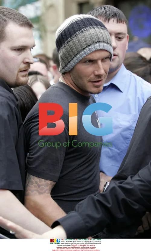 David Beckham Shops at Adidas in Manchester