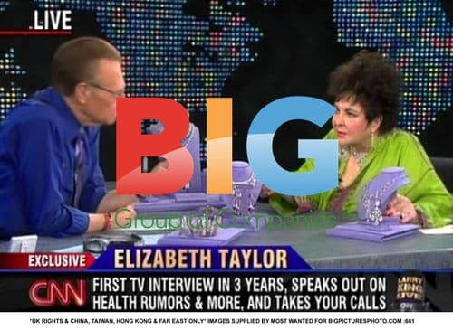 Liz Taylor Interview with Larry King