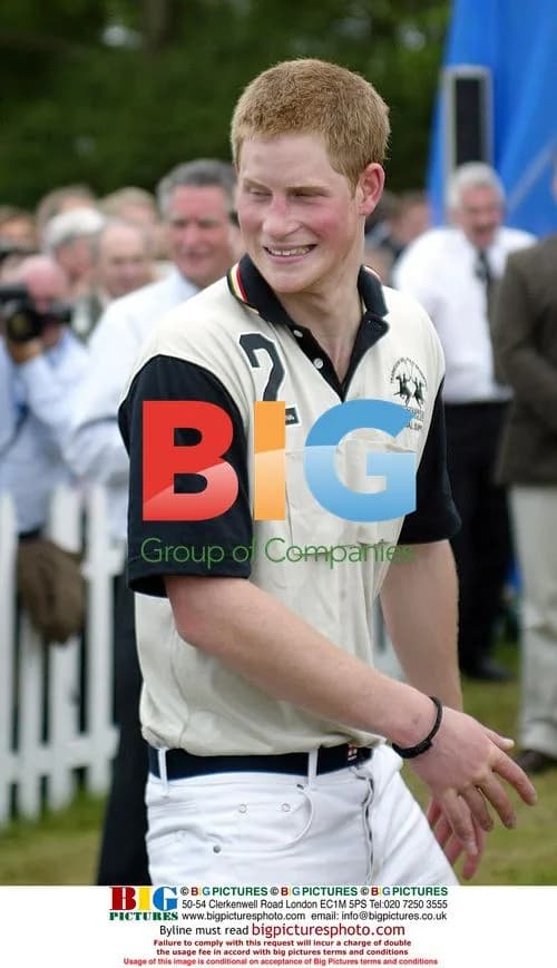 Prince Harry Plays Polo in Surrey