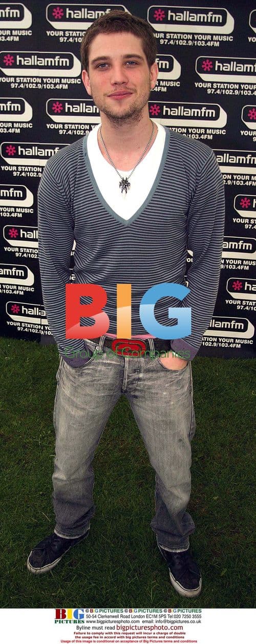 Nick Atkinson of Rooster at Hallam FM Mayfest