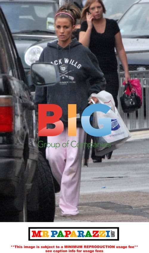 Katie Price out shopping in Sussex