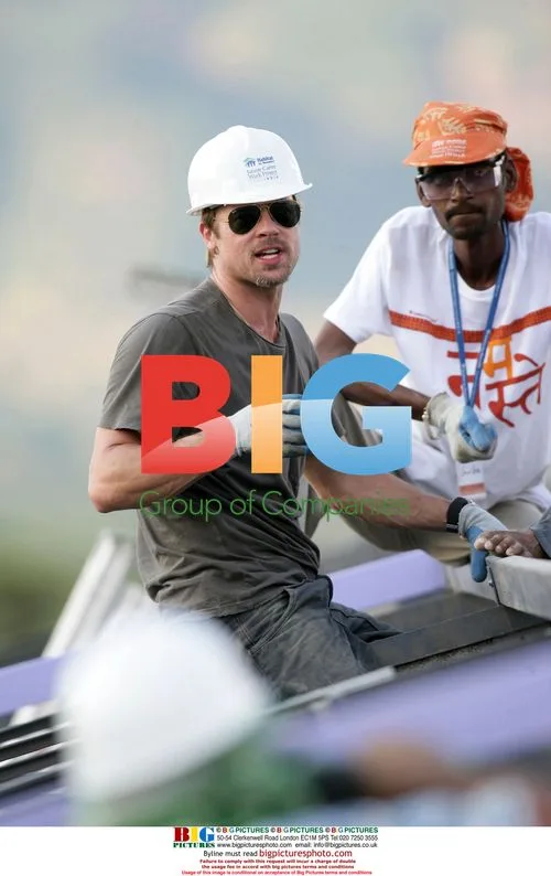 Brad Pitt Builds Houses in India