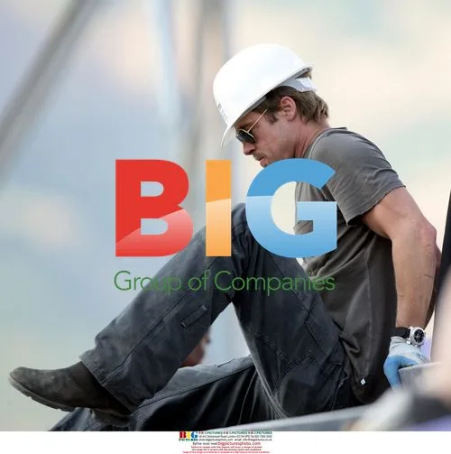 Brad Pitt Helps Build Homes in India