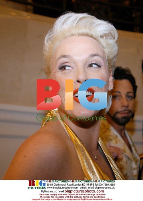 Harald Gloeckler and Brigitte Nielsen at Charity Gala