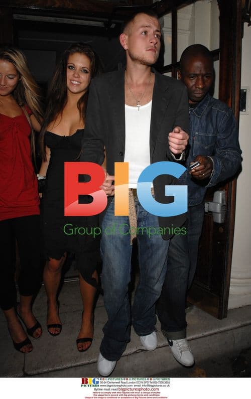 Bianca Gascoigne and Lee Ottway at Funky Buddha