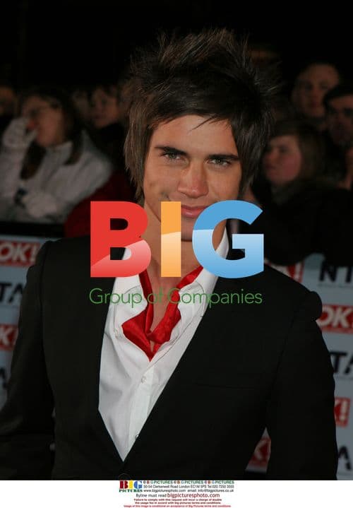 Sam Robertson at National TV Awards 2006