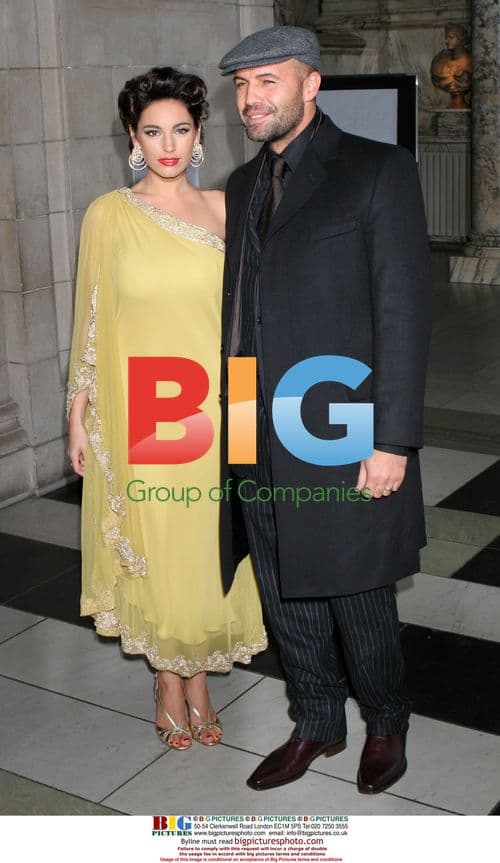 Kelly Brook and Billy Zane at British Fashion Awards