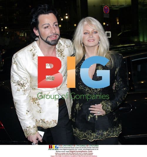 Harald Gloeckler and Bonnie Tyler at Charity Gala