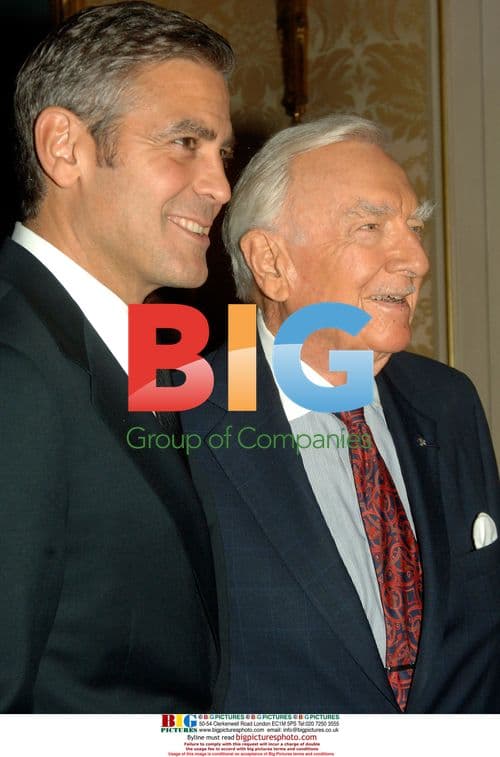 George Clooney and Walter Cronkite at Interfaith Alliance event