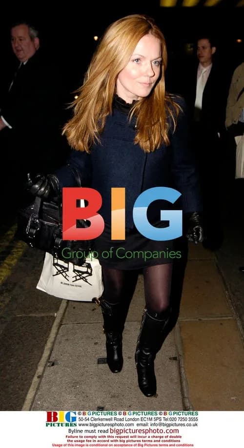 Geri Halliwell Leaving Curzon Cinema in London
