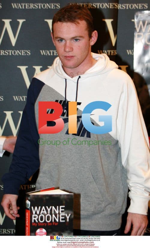 Wayne Rooney Book Signing