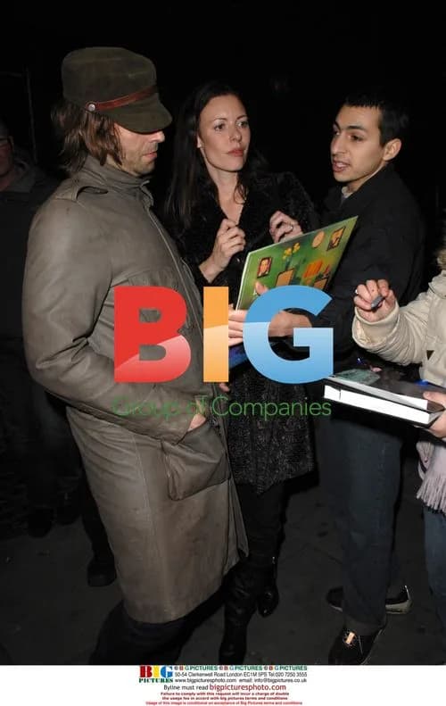 Liam Gallagher leaving London event